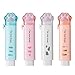 Geluode 4 Pcs Cat Paw Shaped Retractable Erasers Cute Rubber for Kids PushPull Rubber Eraser for Students Writing Office School Supplies - Image 3