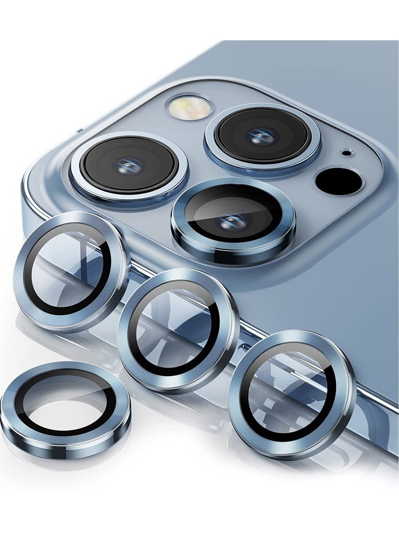 JAJEEK iPhone 13 Pro Max (6.7 inch)/ iPhone 13 Pro (6.1 inch) Camera Lens Protector,Anti Scrach HD Tempered Glass Camera Screen Protector - Image 1