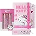 Get Trend Hello Kitty Gifts Stationary Set Notebook Ball Point Pens Kawaii Pencil Case Anime Stickers Cute Stuff Journal Accessories Gifts for Teens Pink Hello Kitty - Image 3