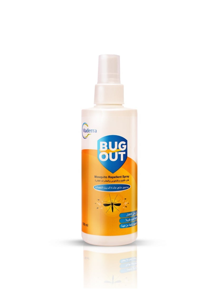 Maderra - Bug out mosquito repellent spray 190ml - Image 1