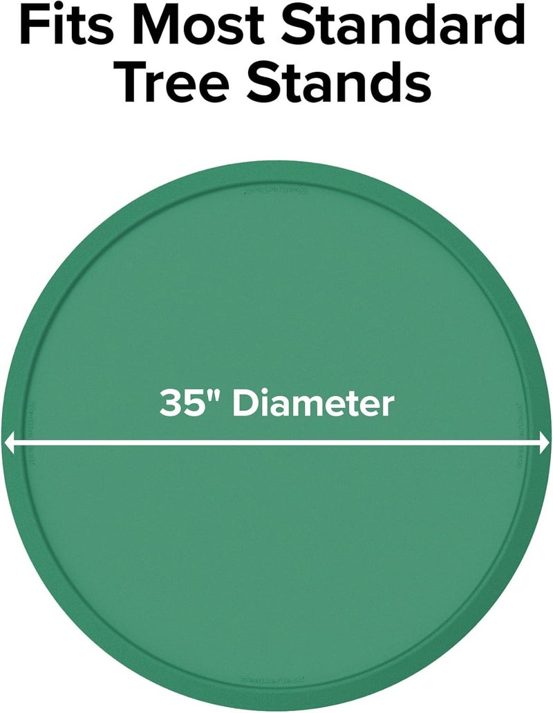 WeatherTech Christmas Tree Mat - Heavy-Duty Christmas Tree Mat Floor Protector (Green) - Image 5
