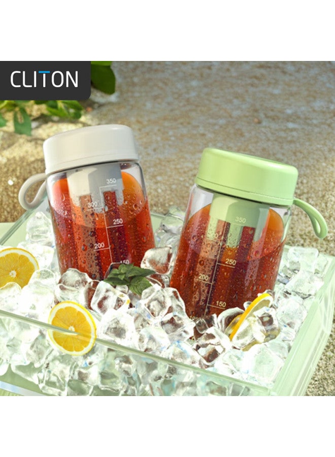 Cliton Cold Brew Coffee Maker, Filter Cold Brew Cup, Coffee Filter Pot, Cold Water Pitcher, Tea Infuser, Ice Drip Pot, Cold Brew Cup, 450ml - Image 1