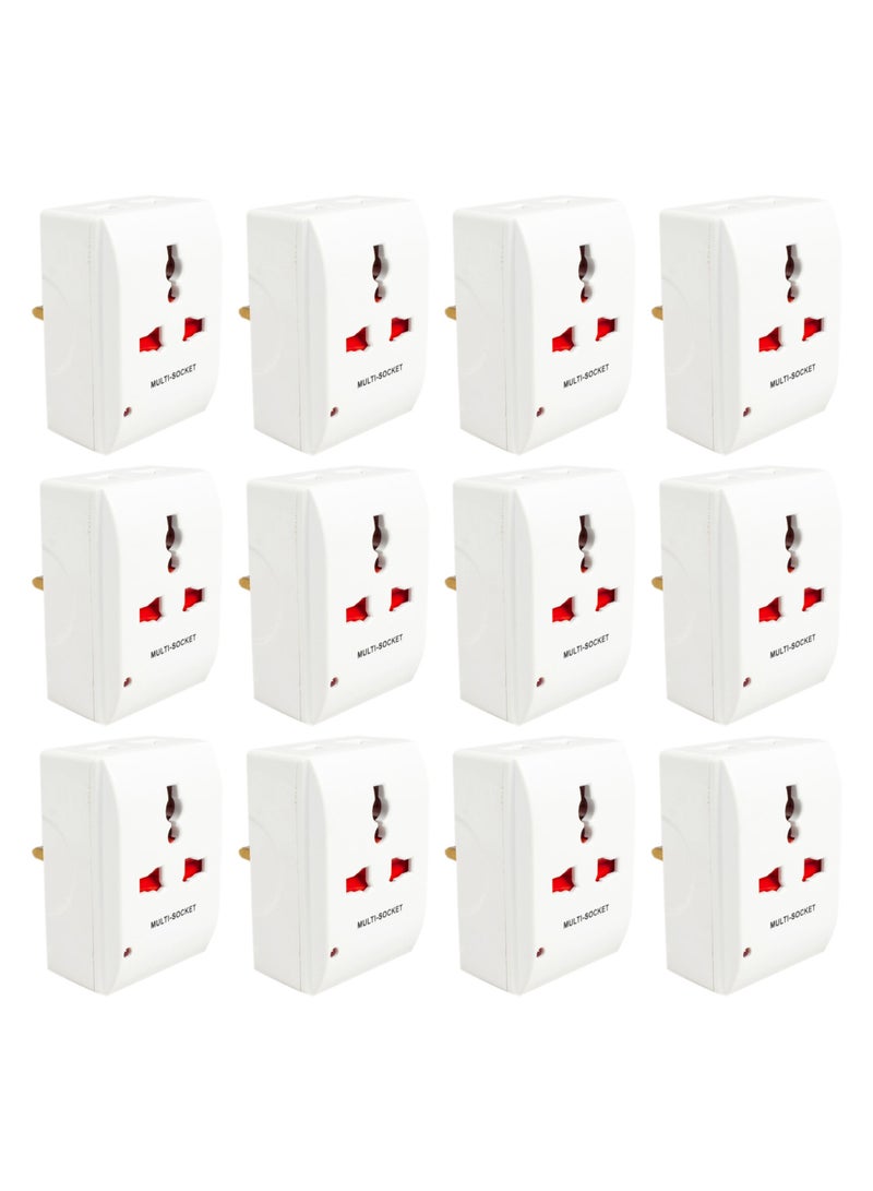Duravel Duravel Travel Plug adapter Converte(Pack-Of 12)  - Image 1