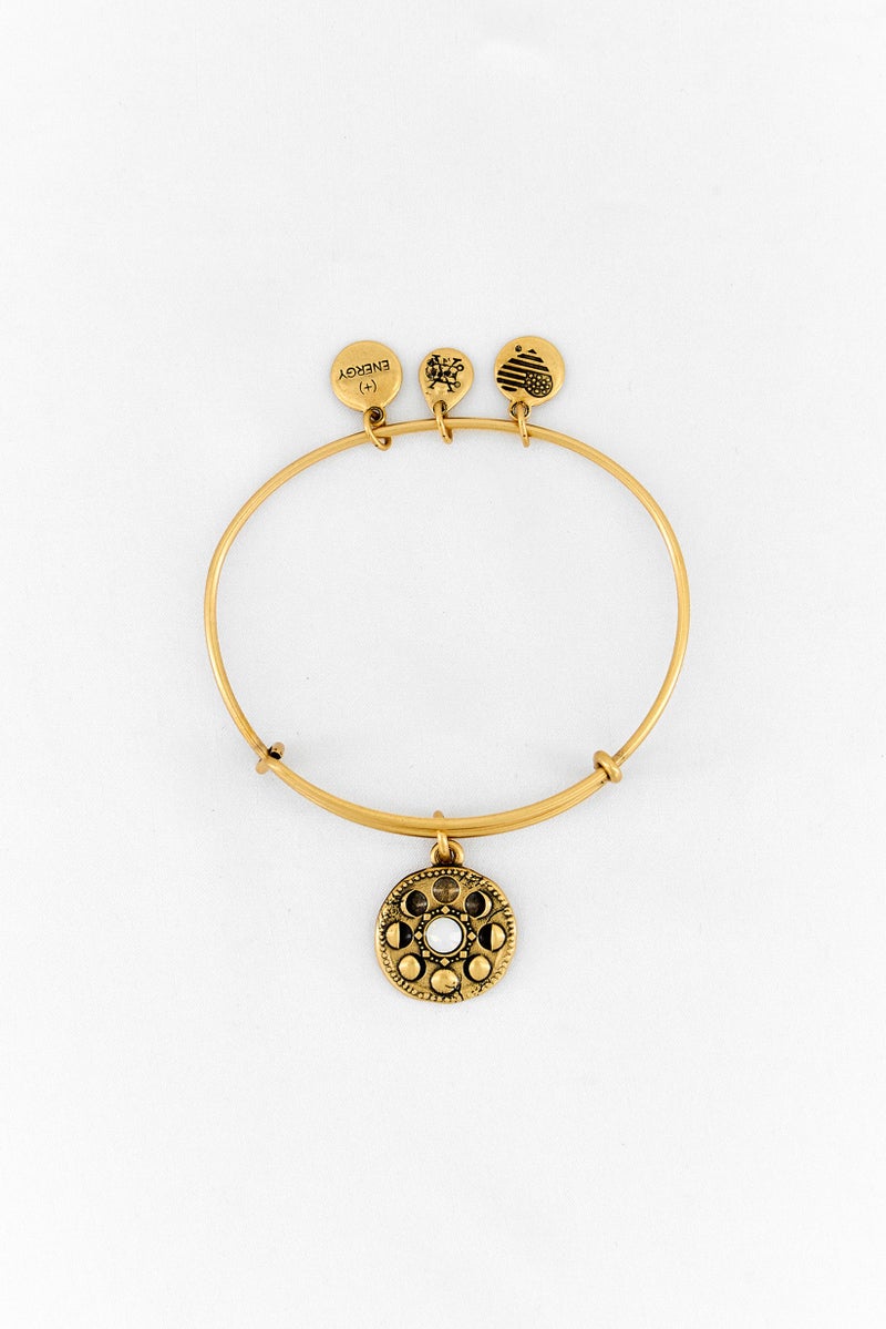 ALEX AND ANI Women Lunar Phase Bracelet, Gold  - Image 2