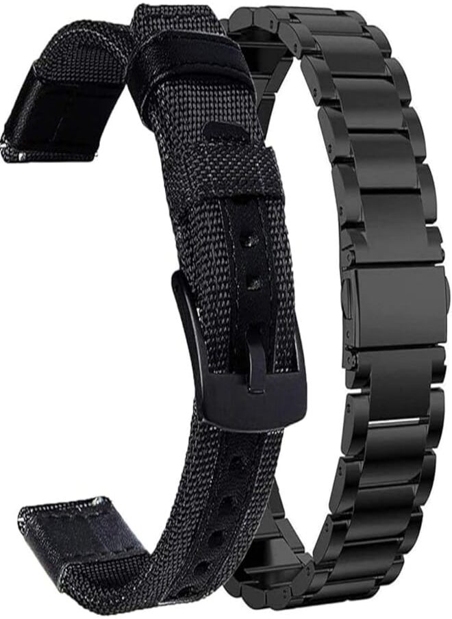 Olytop Olytop for 20mm 22mm Nylon & Metal Watch Wrist Bands 