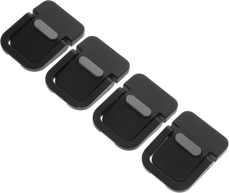 Invisible Laptop Stand Feet 4pcs Abs Portable Cooling Riser Bracket for Desk Computer Accessories Adjustable Height Laptop Support for Office and Home Use - Image 1