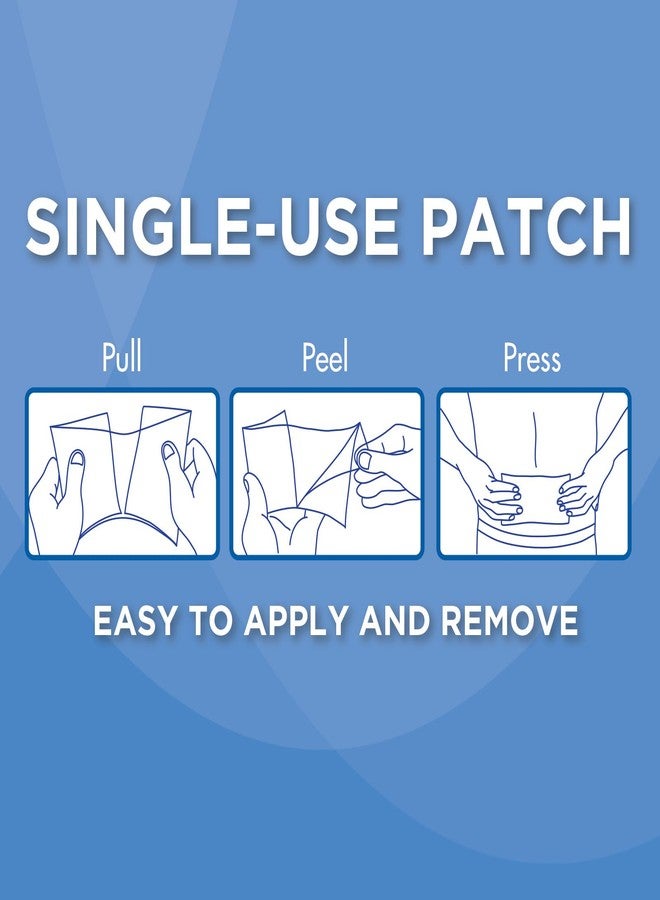 HealthWise 4% Lidocaine Pain Relief Patch | Maximum OTC Strength | 25-Count | 3.93” x 5.51” | Soothes Minor Aches and Pains | Odor Free | Topical Anesthetic | Easy to Apply Flexible Adhesive - Image 5