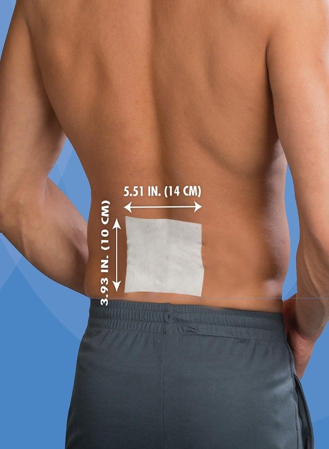 HealthWise 4% Lidocaine Pain Relief Patch | Maximum OTC Strength | 25-Count | 3.93” x 5.51” | Soothes Minor Aches and Pains | Odor Free | Topical Anesthetic | Easy to Apply Flexible Adhesive - Image 4