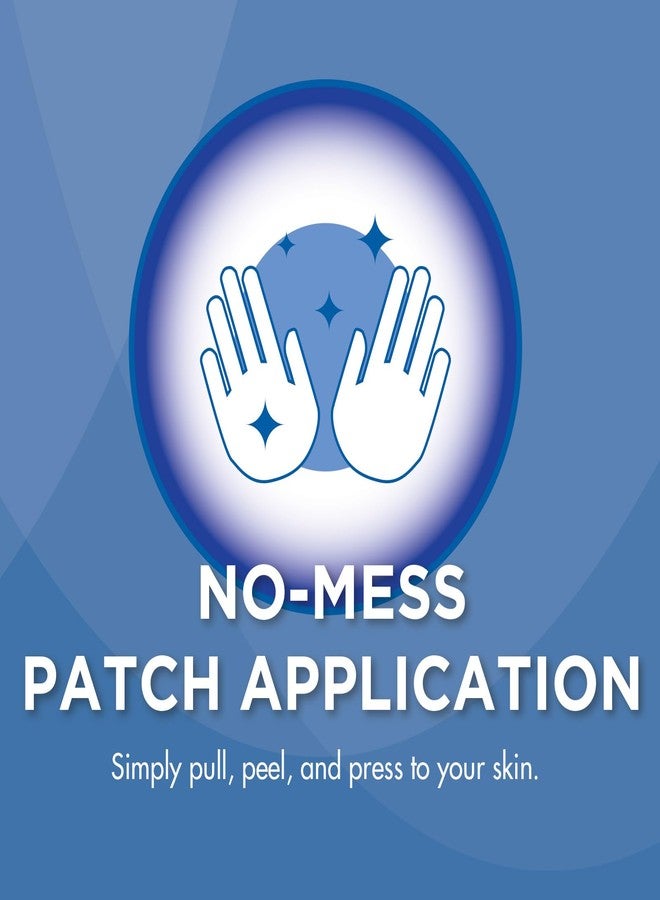 HealthWise 4% Lidocaine Pain Relief Patch | Maximum OTC Strength | 25-Count | 3.93” x 5.51” | Soothes Minor Aches and Pains | Odor Free | Topical Anesthetic | Easy to Apply Flexible Adhesive - Image 3