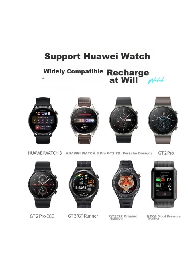 Canghua قاعدة شحن مغناطيسية متوافقة مع Huawei Watch 3 Pro/4 Pro/gt5 Pro/gt4/gt3 Pro/gt2 Pro Porsche Design/runner/d، قاعدة شحن سريع - Image 3