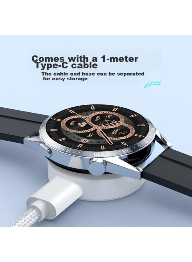Canghua قاعدة شحن مغناطيسية متوافقة مع Huawei Watch 3 Pro/4 Pro/gt5 Pro/gt4/gt3 Pro/gt2 Pro Porsche Design/runner/d، قاعدة شحن سريع - Image 5