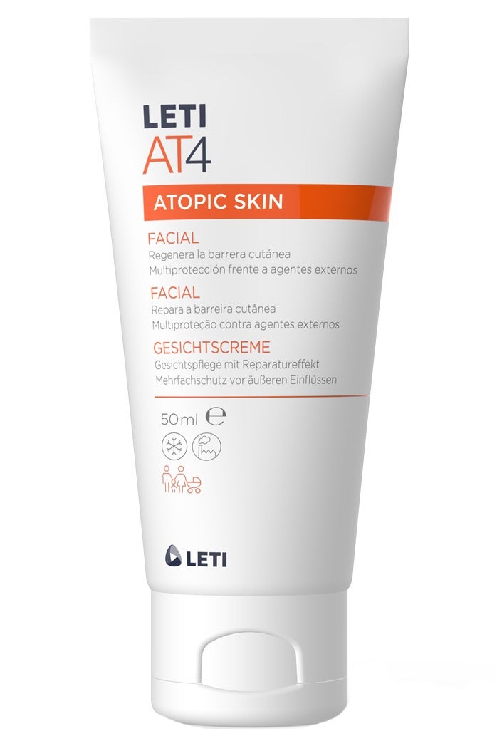 Leti Letiat4 Atopic Skin Facial Cream 50ml - Image 1