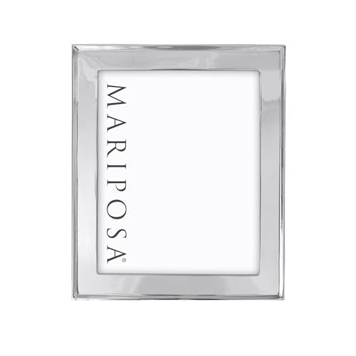 MARIPOSA Signature 8X10 ENGRAVABLE Frame | Silver | Brillante | Frames | ENGRAVABLE Frames | Recycled SANDCAST Aluminum | Handmade in Mexico - Image 2