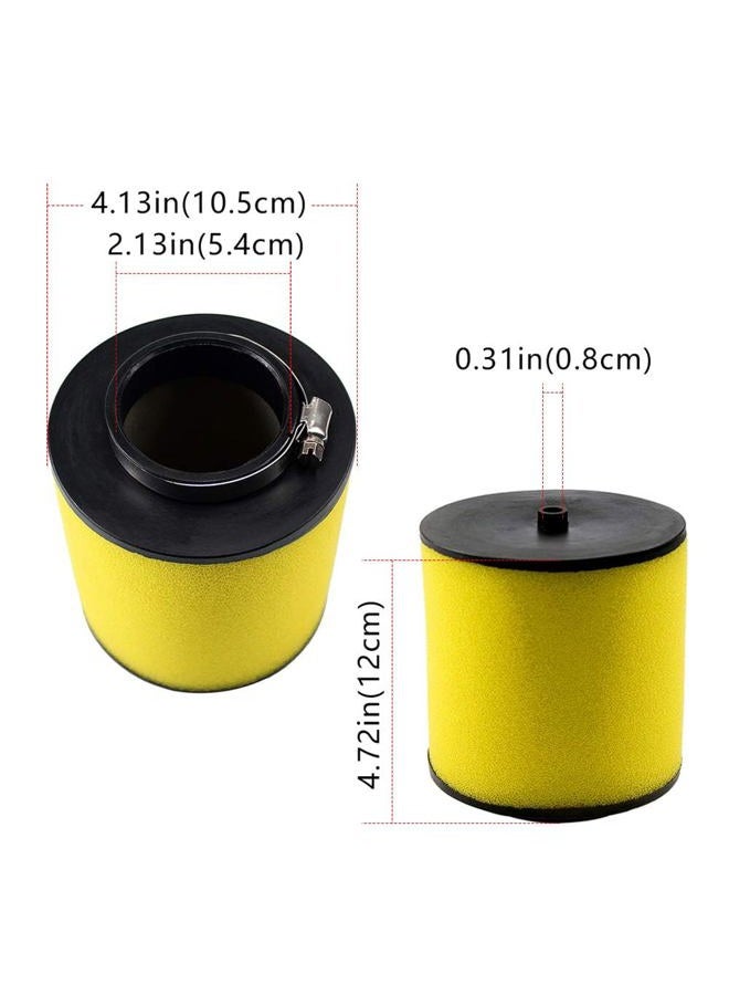 cyleto 17254-HM8-000 Air Filter Cleaner For Honda TRX250TE TRX250TM 2002-2017 Sportrax TRX250EX TRX250X - Image 2