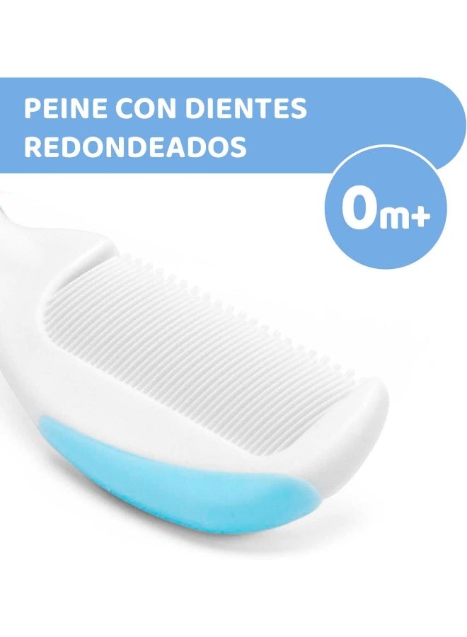 Chicco Natural Silk Brush And Comb Blue - Image 4