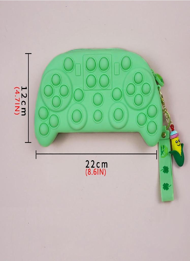 Eckek - Nikitas Silicone Pencil Case Bag Children's Decompression Toy Stationery Storage Bag - Image 1