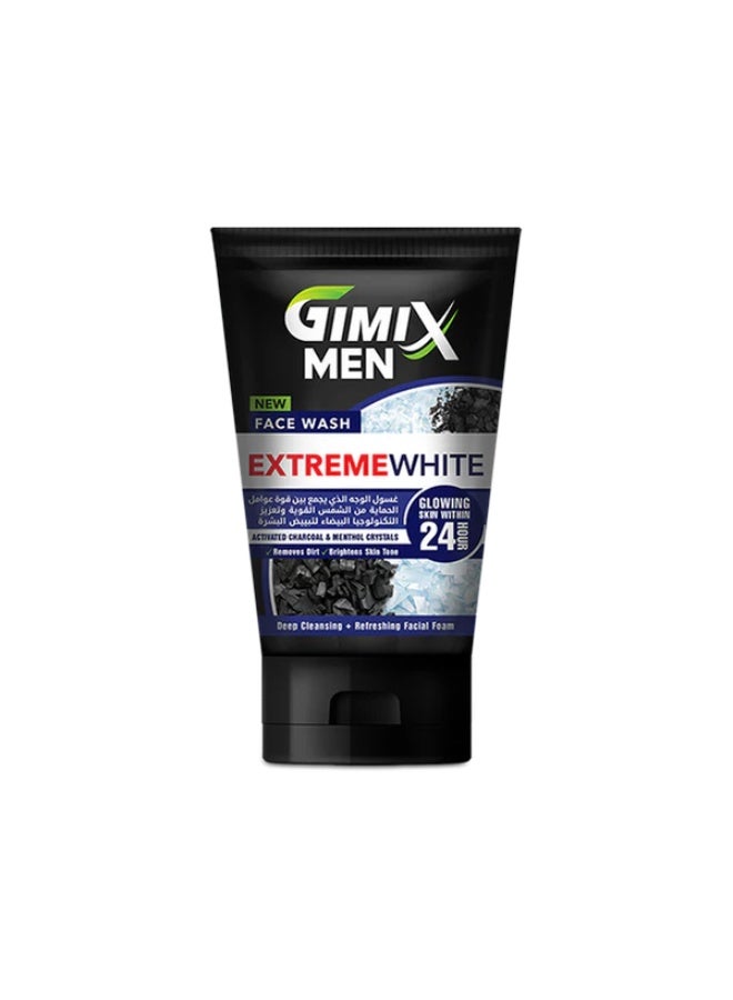GIMIX Men Extreme White Face Wash 100ml - Image 1