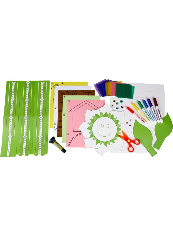 Crayola - Mini Kids Multi Activity Kit With Felt Tip Pens, Scissors, Glue 50 Pieces - 81-8133 - Image 4