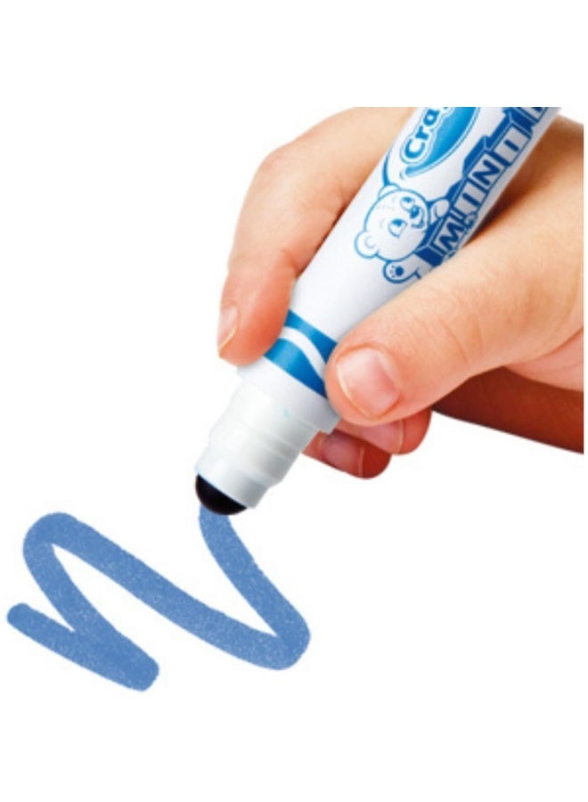 Crayola - Mini Kids Multi Activity Kit With Felt Tip Pens, Scissors, Glue 50 Pieces - 81-8133 - Image 5