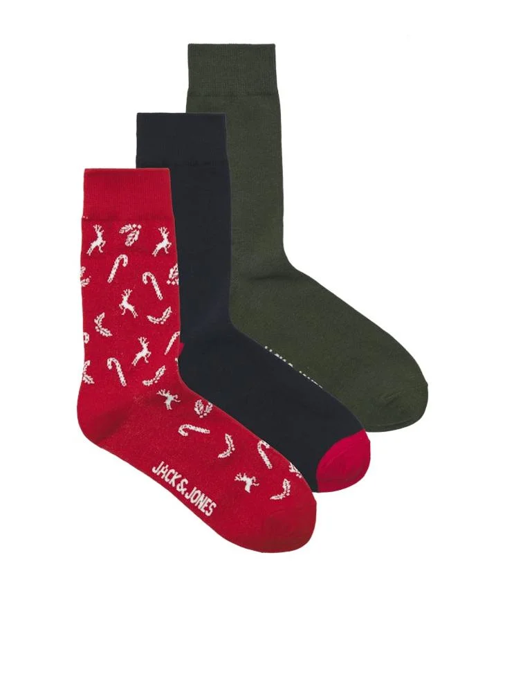 Jack & Jones Junior Kids 3 Pack Jaccane Socks