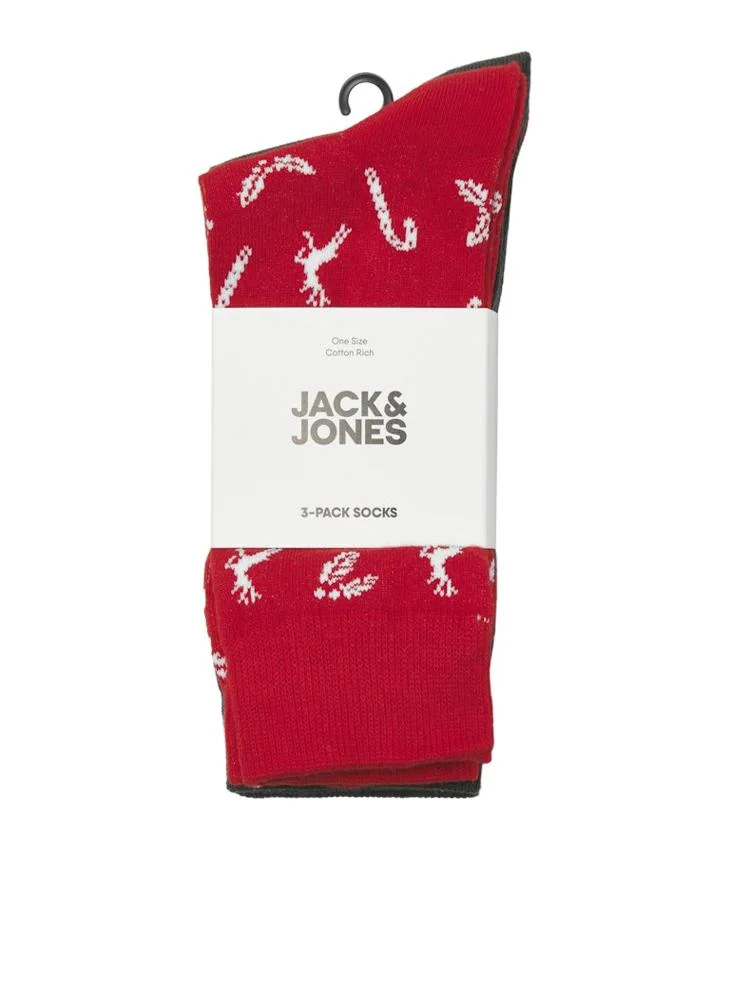 Jack & Jones Junior Kids 3 Pack Jaccane Socks