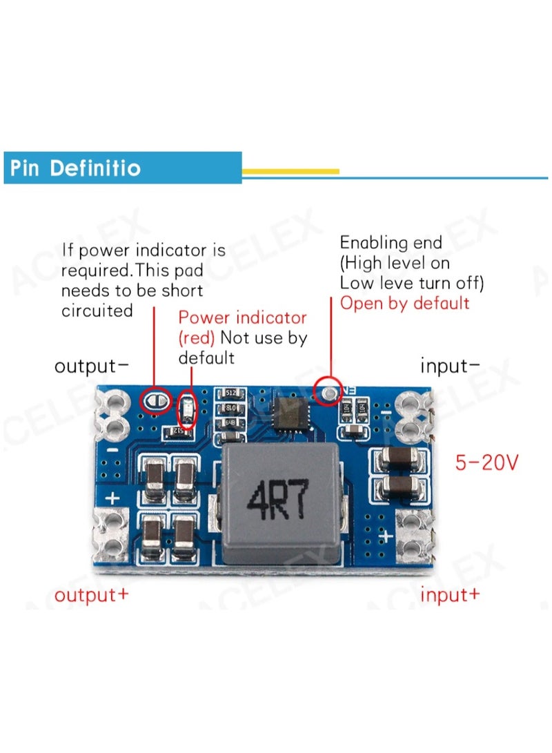 High Efficiency Output 5V 12V 5A Step Down DC-DC Converter Voltage Regulator Buck Stabilized Power Supply Module  - Image 4