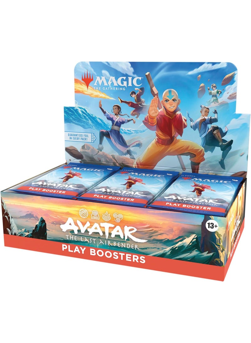 ماجيك ذا جاذرينغ – صندوق بوستر Avatar: The Last Airbender (Play Booster Box) – 30 حزمة، 14 بطاقة في كل حزمة
