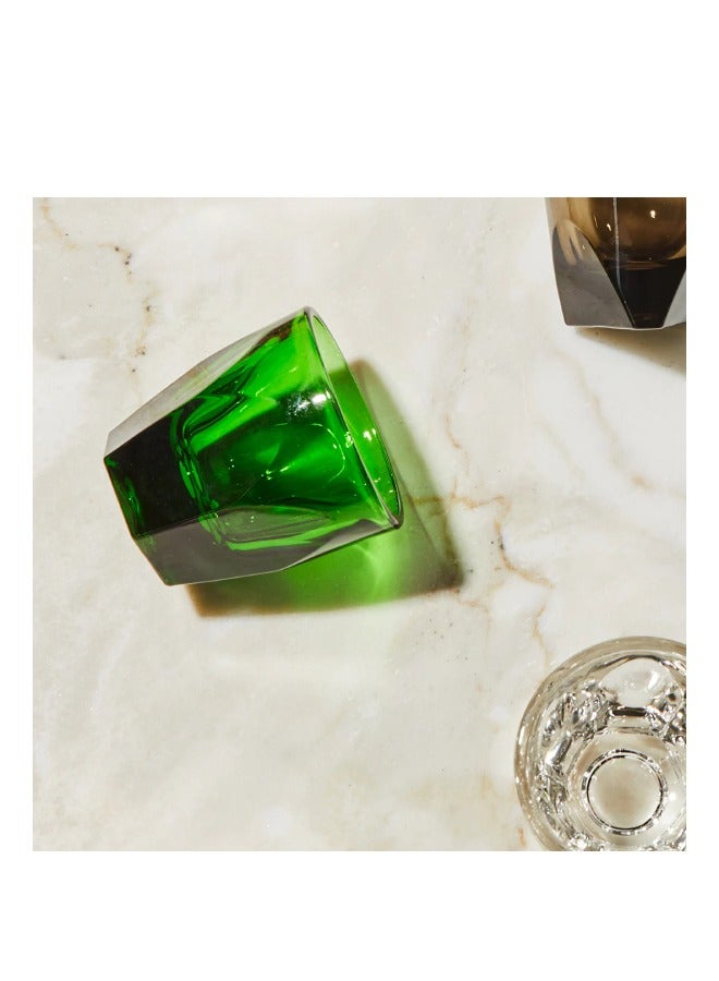 notNeutral Vero Cortado Glass/Coffee Cup, Emerald - 4.25 oz, Set of 2 - Image 2