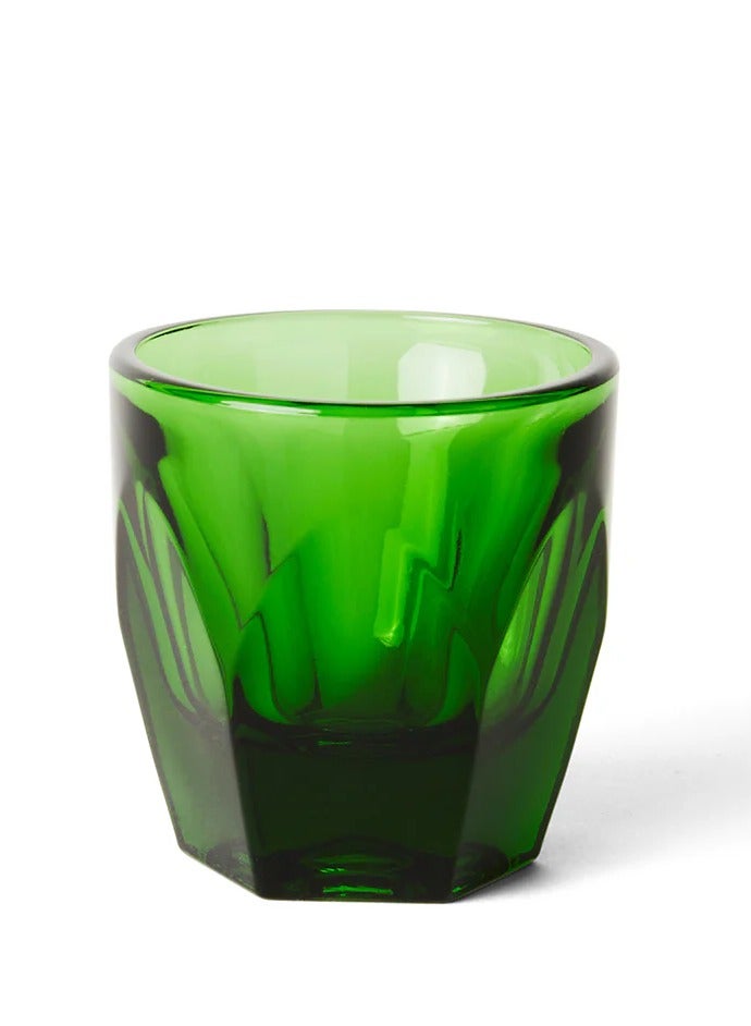 notNeutral Vero Cortado Glass/Coffee Cup, Emerald - 4.25 oz, Set of 2 - Image 1