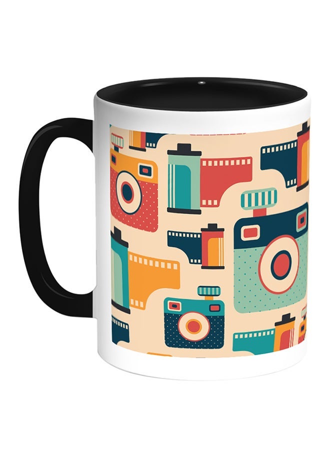 RYN Cameras & Photography Printed Coffee Mug White/Black 11ounce