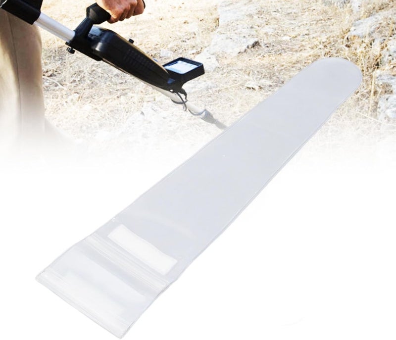 Handheld Metal Detector Water Proof Cover Transparent Soft IPX8 Deep Case for Pinpointing Treasure Hunt Tool GP Pointer Detector 2Pcs PE Material - Image 4