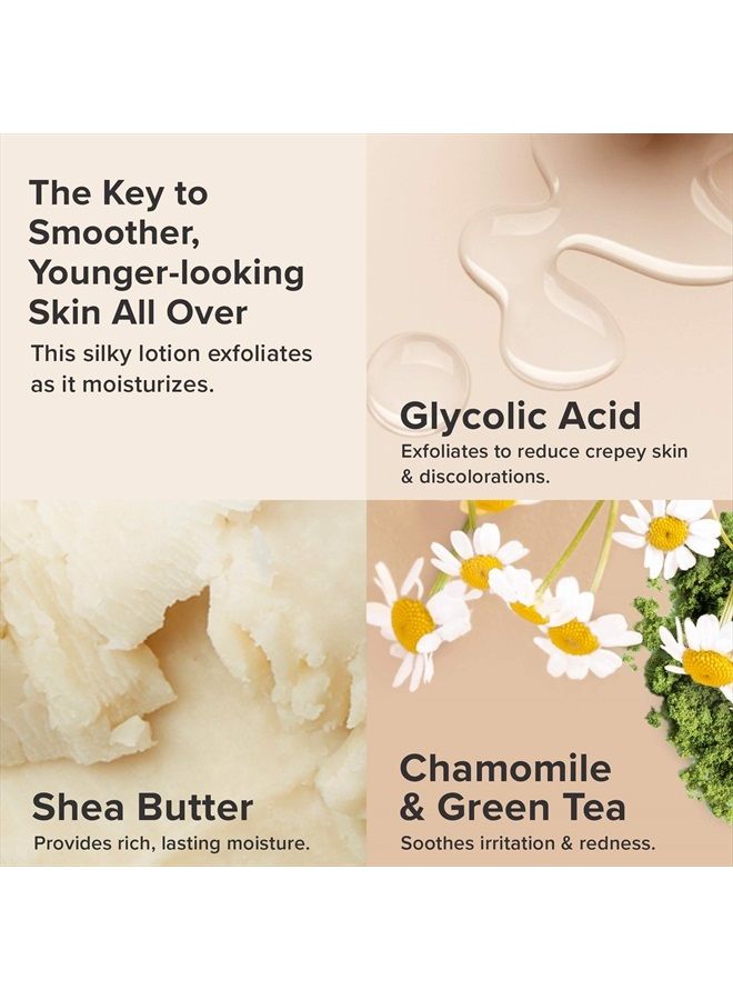 PAULA'S CHOICE Skin Revealing Body Lotion 10% AHA, Glycolic Acid & Shea Butter Exfoliant, Moisturizer for Keratosis Pilaris (KP) Prone Skin, 7 Ounce - Image 3
