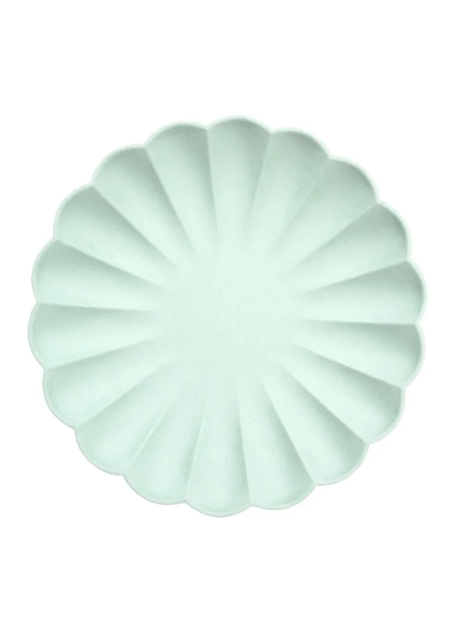 Meri Meri Mint Simply Eco Large Plates