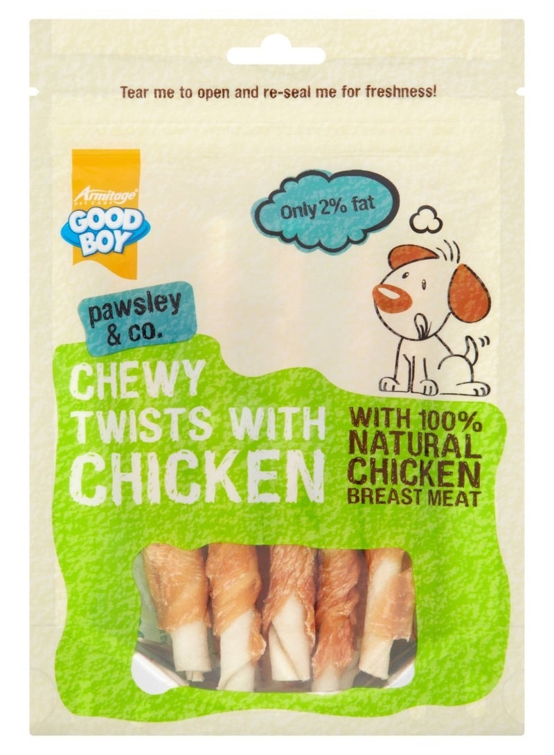 Good boy Chewy Chicken Twists - 90g - Image 1