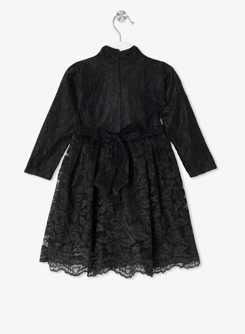 ليتل جولدن ابل فستان مطرز صغير