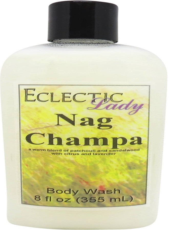 Eclectic Lady Nag Champa Body Wash, 3-in-1 Bubble Bath, Hand Soap & Body Wash, 8 oz - Image 1