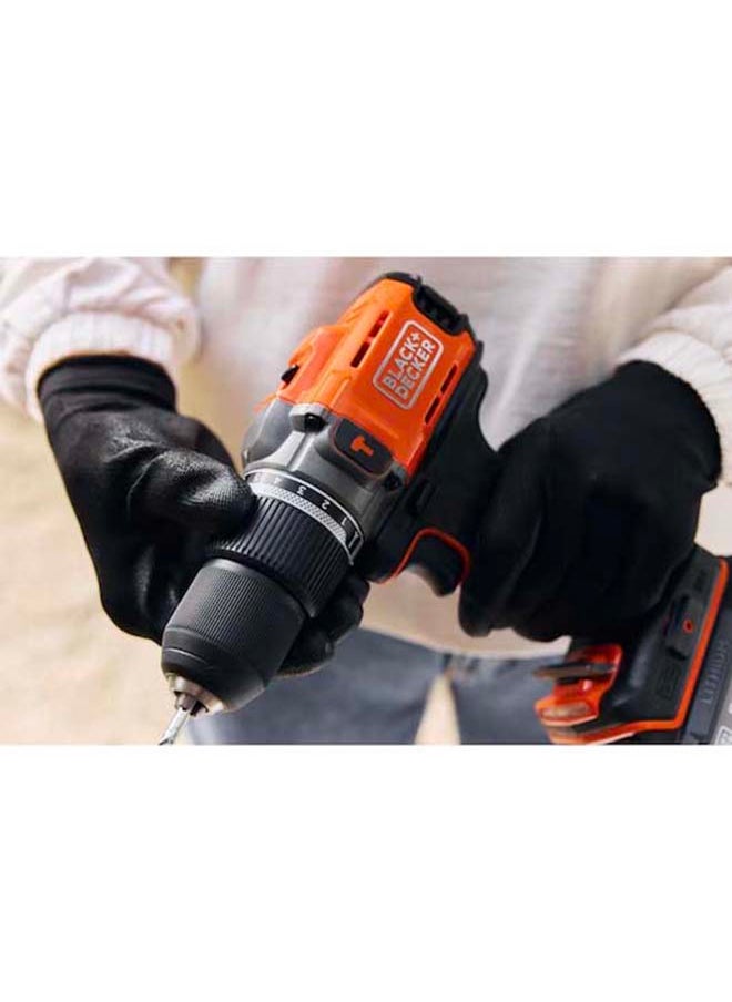 BLACK+DECKER 18V Powerconnect Cordless Hammer Drill (Without Battery or Charger)  - Image 5
