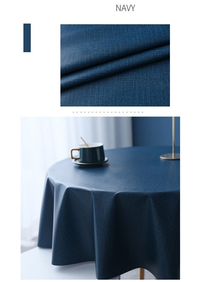 NIBEMINENT Waterproof and oil-proof PVC tablecloth no need to clean the tablecloth  - Image 2