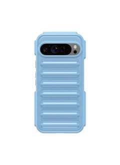 For Google Pixel 9 Pro XL Capsule Series Candy Color TPU Phone Case(Blue)