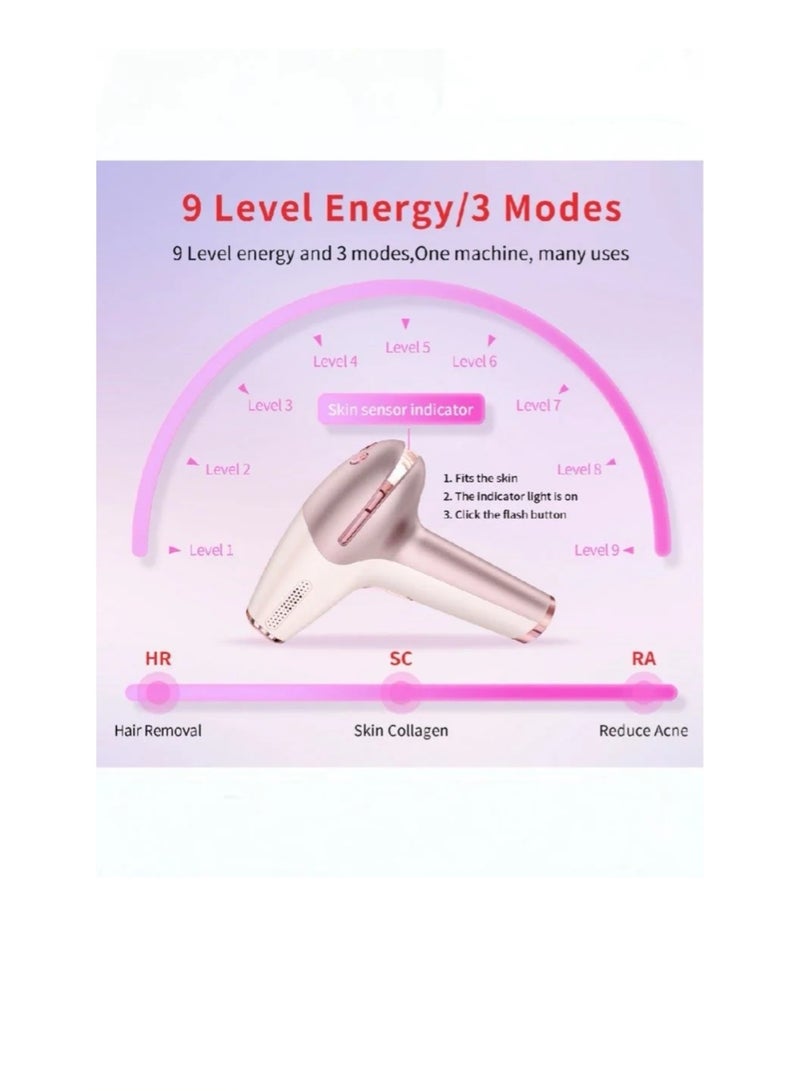 Dinex The DENX Intense Pulsed Light (IPL) hair removal device (DX3725) features a cold air cooling system to reduce the sensation of heat, a light weight of 0.35 kg, and is suitable for use on the whole body. - Image 5