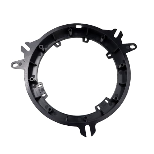 DKMUS Speaker Spacer for Toyota Lexus Scion Subaru 6" to 6-3/4" + 6" x 9" Adapter with Wiring Harness (6"+ 6"x9") - Image 2