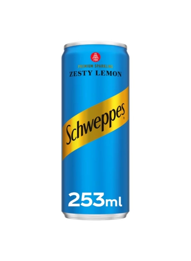 Sparkling Drink, Zesty Lemon - 253ml, UAE