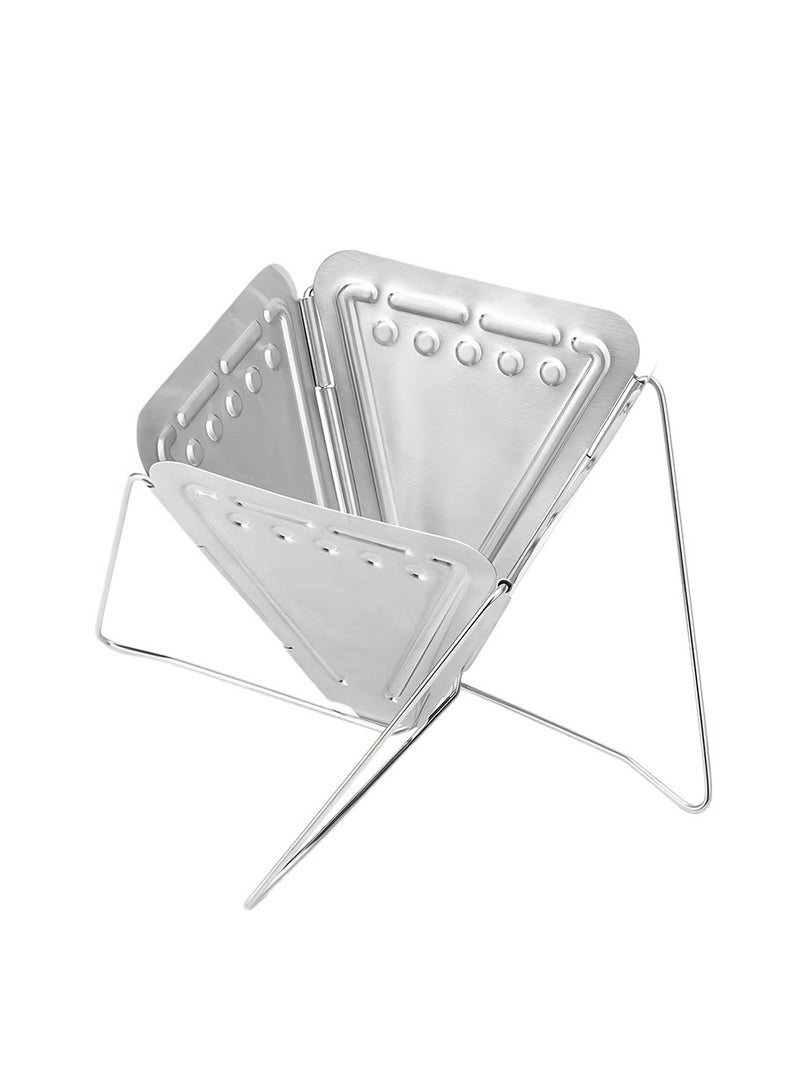 general Portable Stainless Steel Coffee Dripper Kit - Foldable Drip Rack & Water Cup 2-Piece Set Perfect for Home Office Backpacking - Image 3