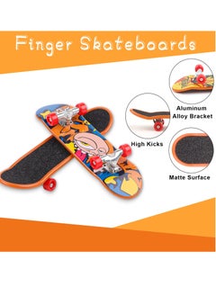 Daytoyz Finger Skateboard, 6 Pieces Fingerboard, Mini Finger Skateboards Set, Professional Finger Toy - for Children Party Bag Filler, Children's Birthday Gifts (Random Pattern)  - Image 2