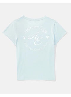 American Eagle Graphic Crew Neck T-Shirt  - Image 4