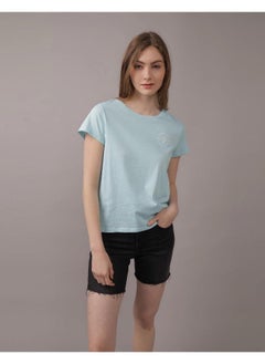 American Eagle Graphic Crew Neck T-Shirt  - Image 1