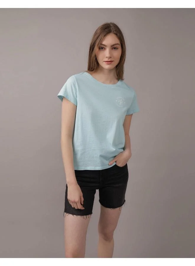 American Eagle Graphic Crew Neck T-Shirt