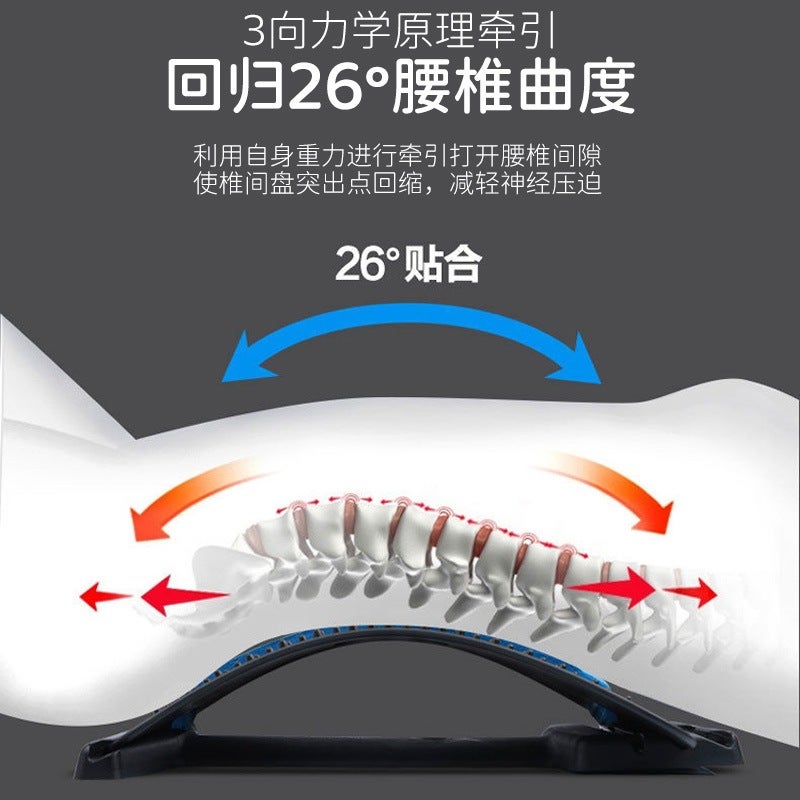 Lumbar Disc Spine Corrector, Lumbar Reliever, Waist Massage Support Device, Lumbar Support Backrest, Neck And Lumbar Spine Products - Image 3