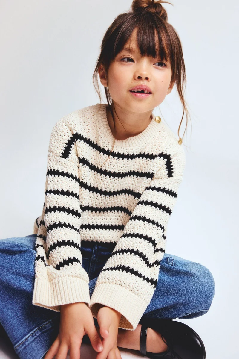 H&M Hole-knit jumper