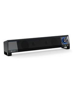 Kisonli Soundbar Computer , Speaker Integrates 2 Auxiliary ports For Microphones And Headphones X2  - Image 2